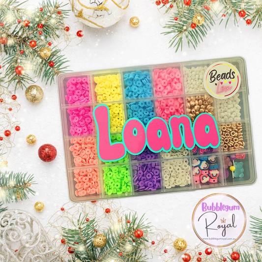 Large Pastel Clay Bead DIY Kit