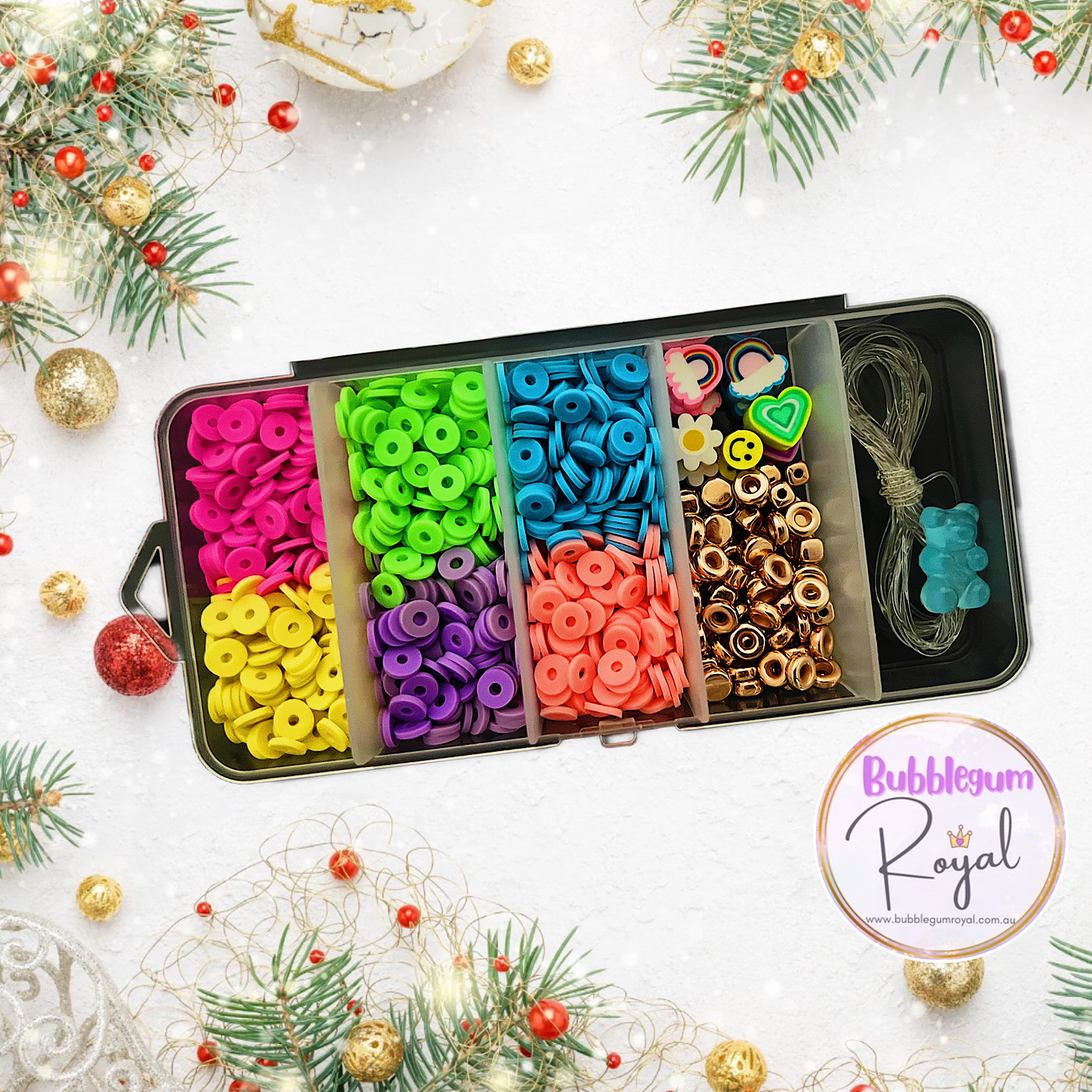 Small Pastel Clay Bead DIY Kit