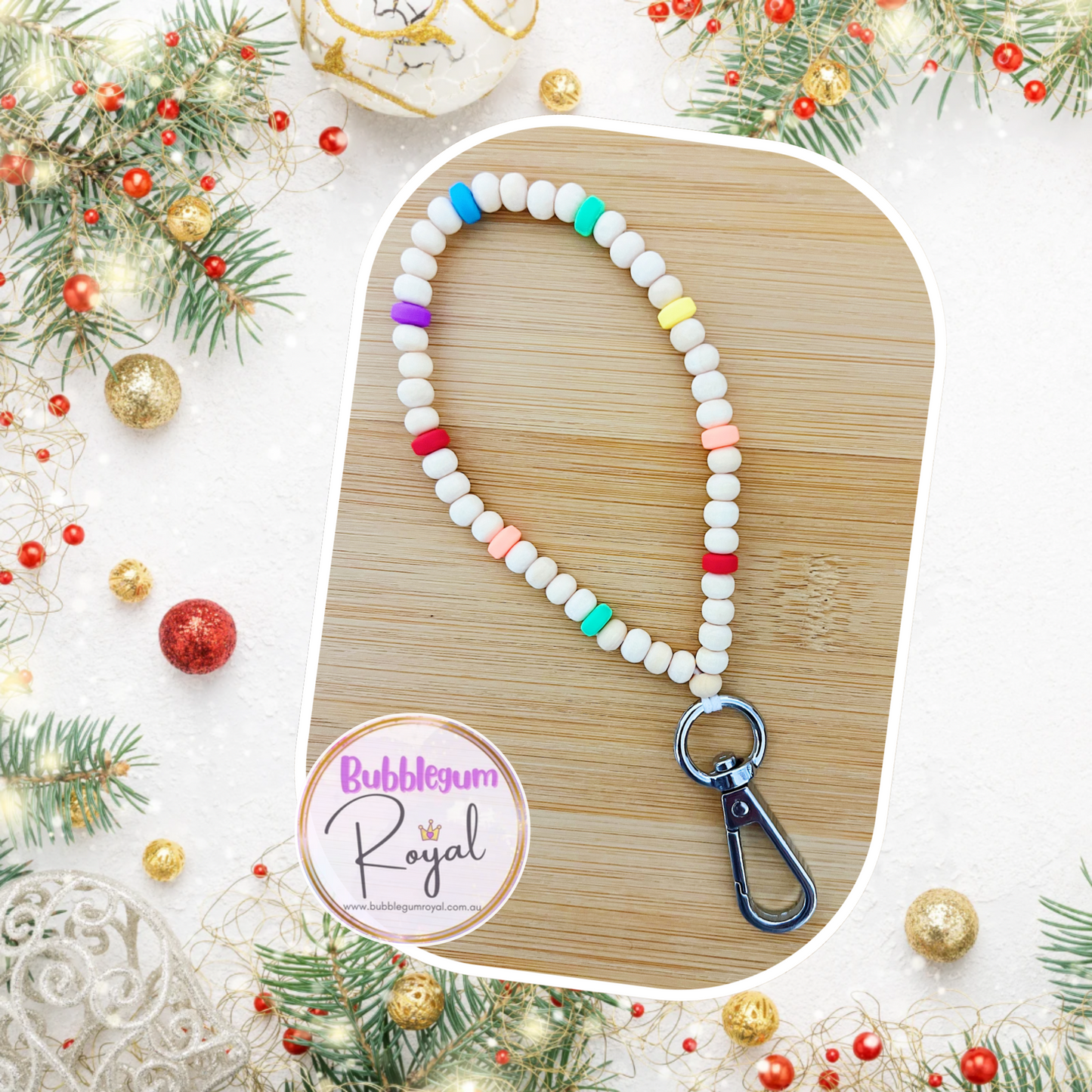 Bead Keychain - Multicoloured