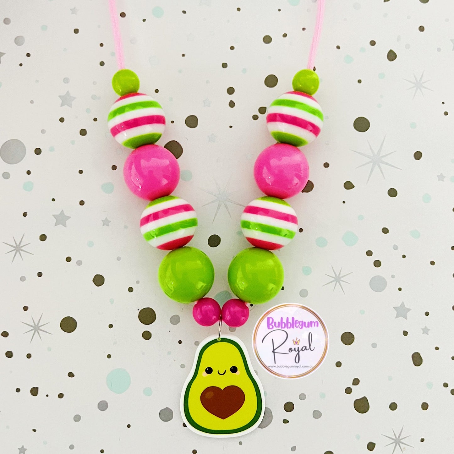 Avocado - Personalised Bauble - Necklace or DIY Kit