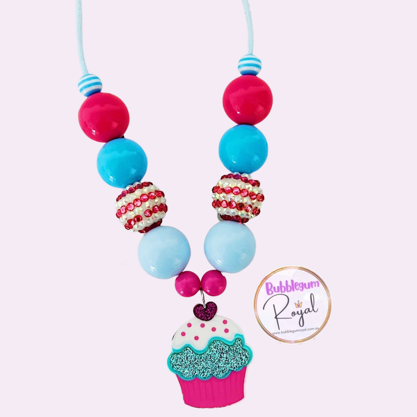 Cupcake - Personalised Bauble - Necklace or DIY Kit
