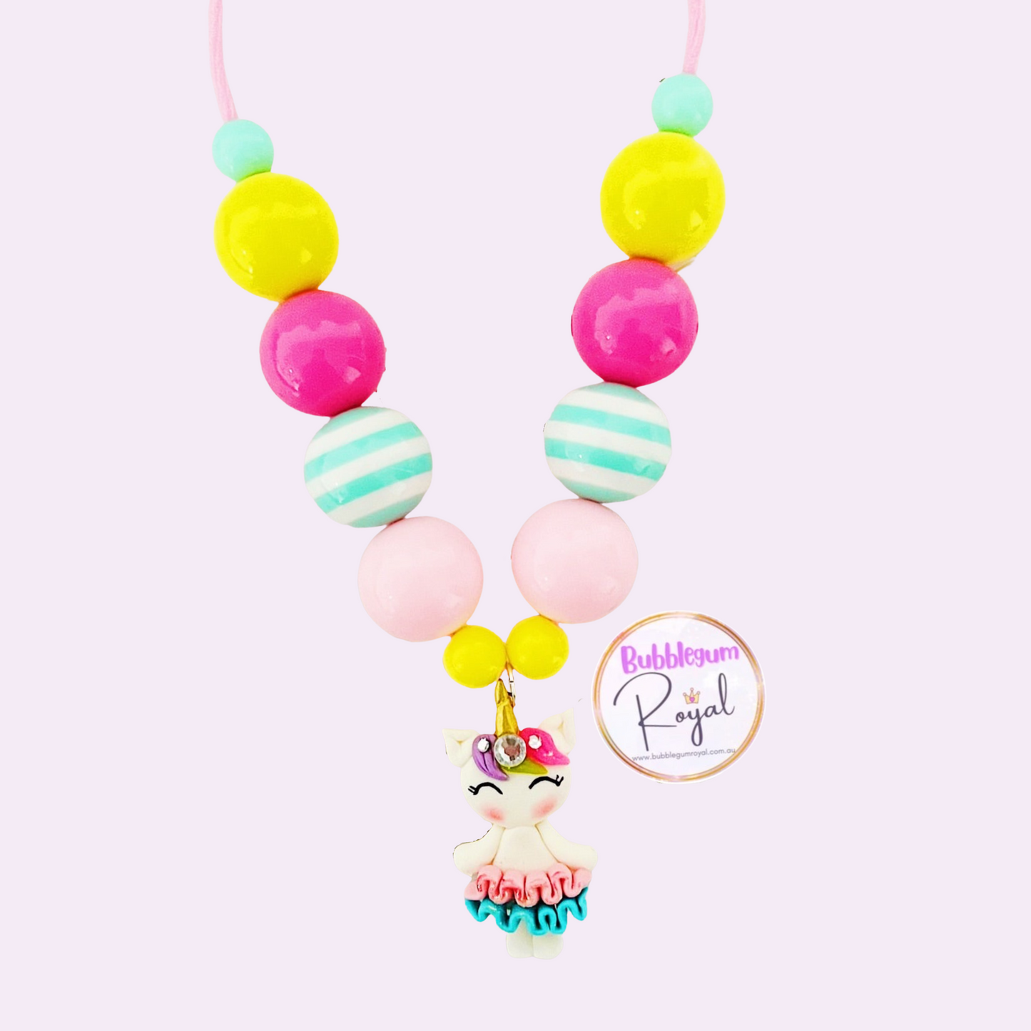 Unicorn Handmade Pendant - Necklace or DIY Kit