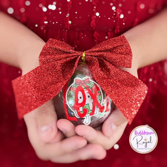 Cat Wreath - Personalised Bauble - Necklace or DIY Kit