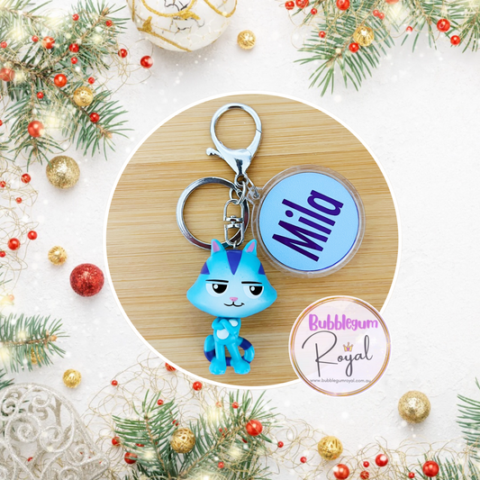 CatRat - Personalised Keyring/Bag Tag