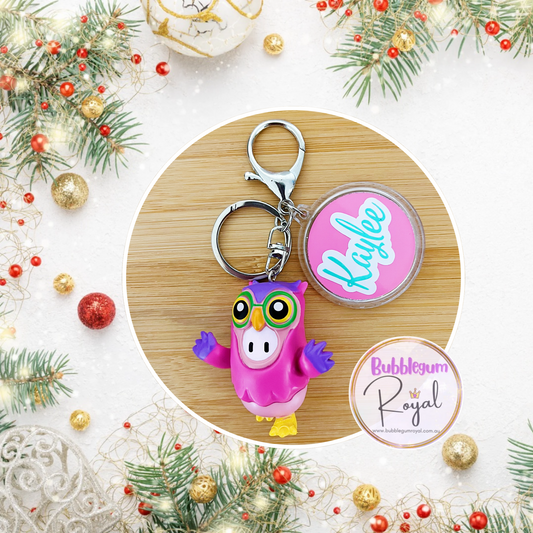 Twit Fall Guys - Personalised Keyring/Bag Tag
