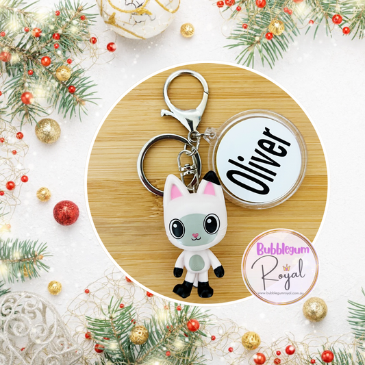 Pandy Paws - Personalised Keyring/Bag Tag