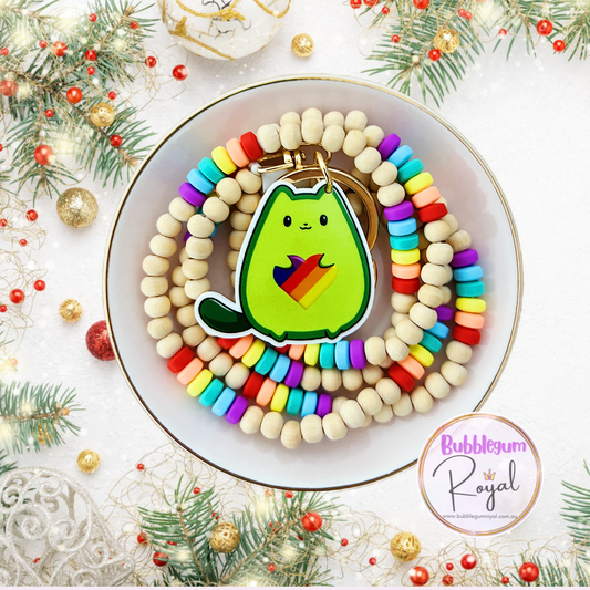 Bead Lanyard - Rainbow