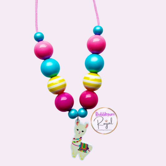 Alpaca - Personalised Bauble - Necklace or DIY Kit