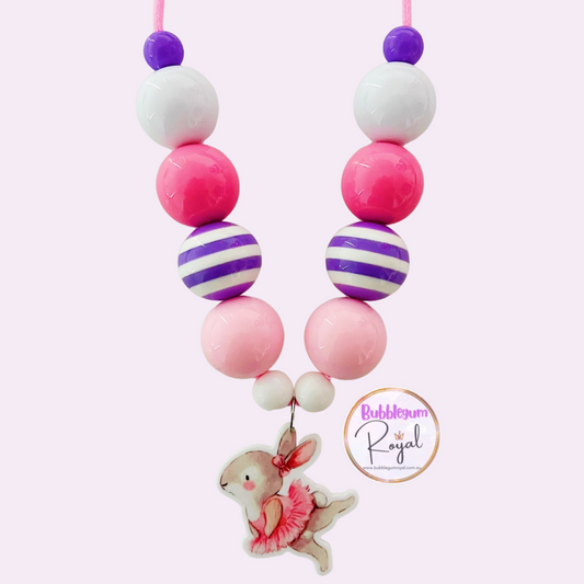 Ballerina Bunny - Necklace or DIY Kit