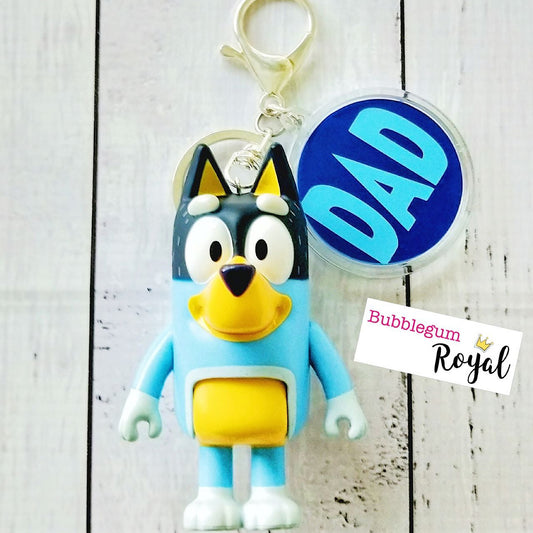 Bandit - Personalised Keyring/Bag Tag