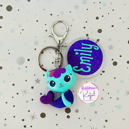 MerCat - Personalised Keyring/Bag Tag