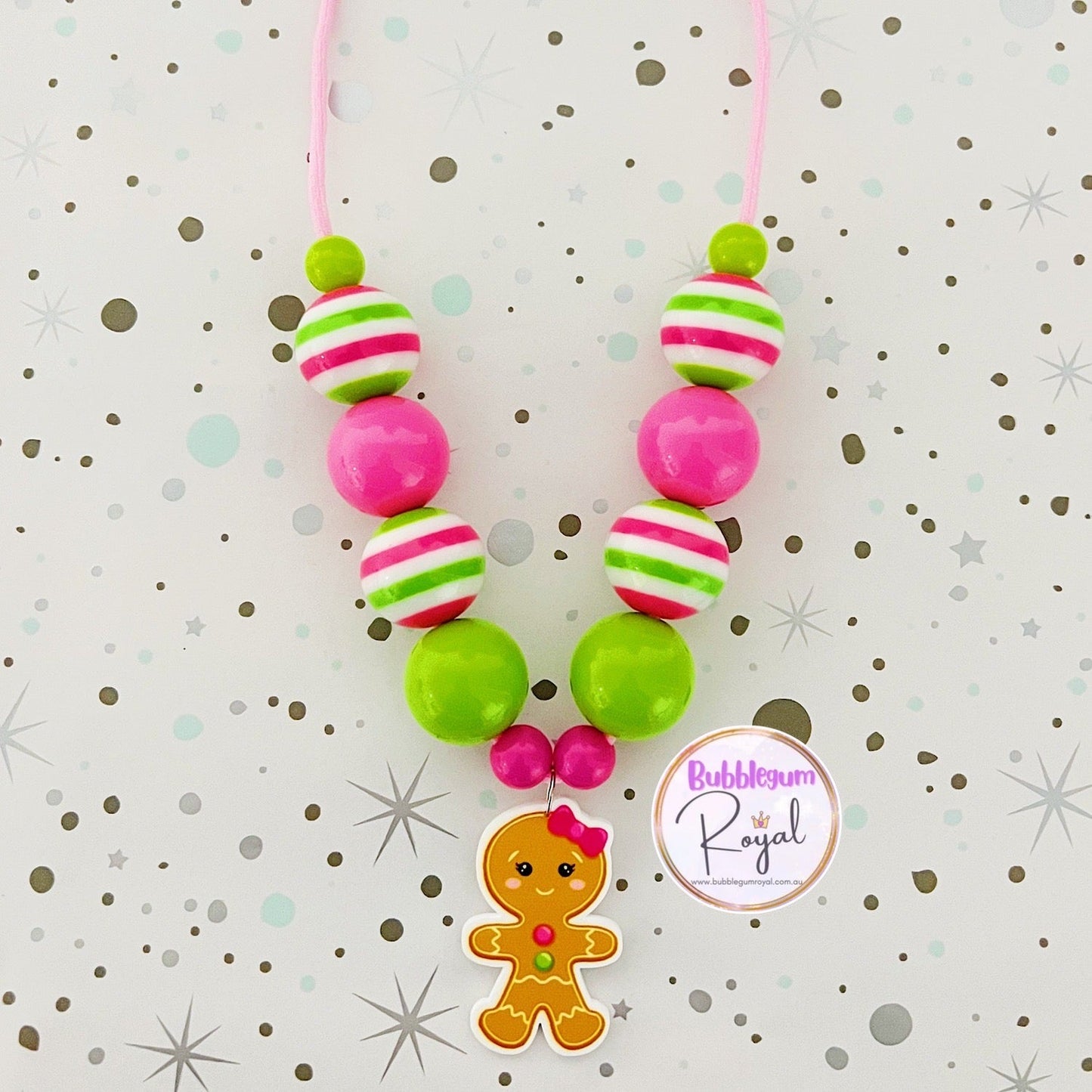 Gingerbread Girl - Personalised Bauble