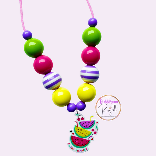 Summer Fruit - Necklace or DIY Kit